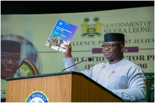 President Bio Launches the 2022-2026 National Education Sector Plan