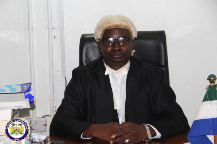 Court of Appeal Judge, Hon. Justice Alhaji Momoh-Jah Stevens