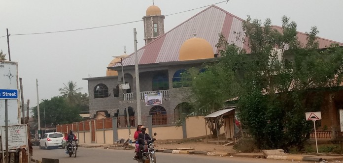 Yogomaia town Central Mosque (Masjid)