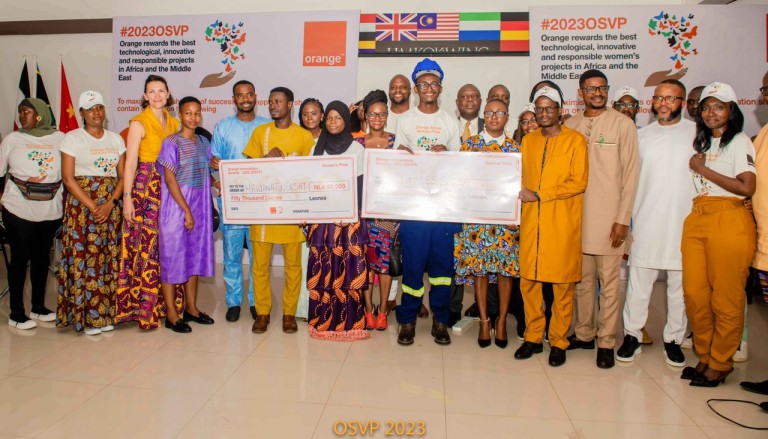 Orange SL Doles 150 Million Leones to OSVP Winners