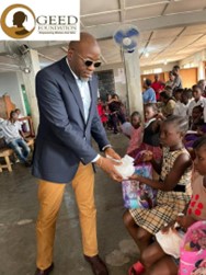 Walton Gilpin’s GEED Foundation Feeds Over 200 Orphans