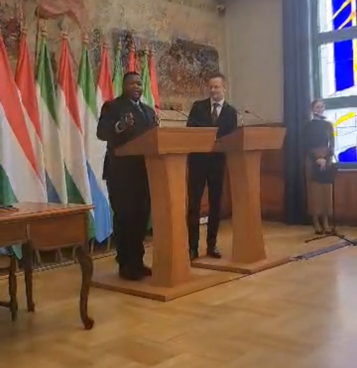 Honorable Minister of Foreign Affairs and International Cooperation, participated in the inaugural Joint Economic Commission held in Budapest, Hungary.