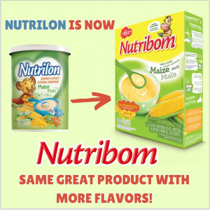 Nutrilon is now Nutribom