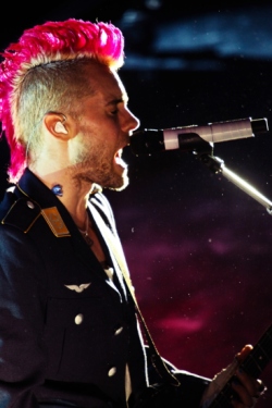 Jared Leto's band 30 Seconds To Mars will play Lincoln as part of a Radio 1 Tour. Photo: Jamie Ivins