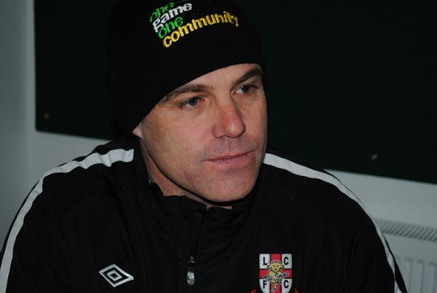 Lincoln manager Steve Tilson's positive aura has inspired the team to an improvement in form. Photo: Leila Fitt