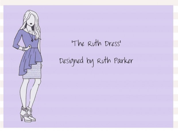 'The Ruth Dress', Ruth Parker's winning design 'The Ruth Dress', Ruth Parkers winning design.