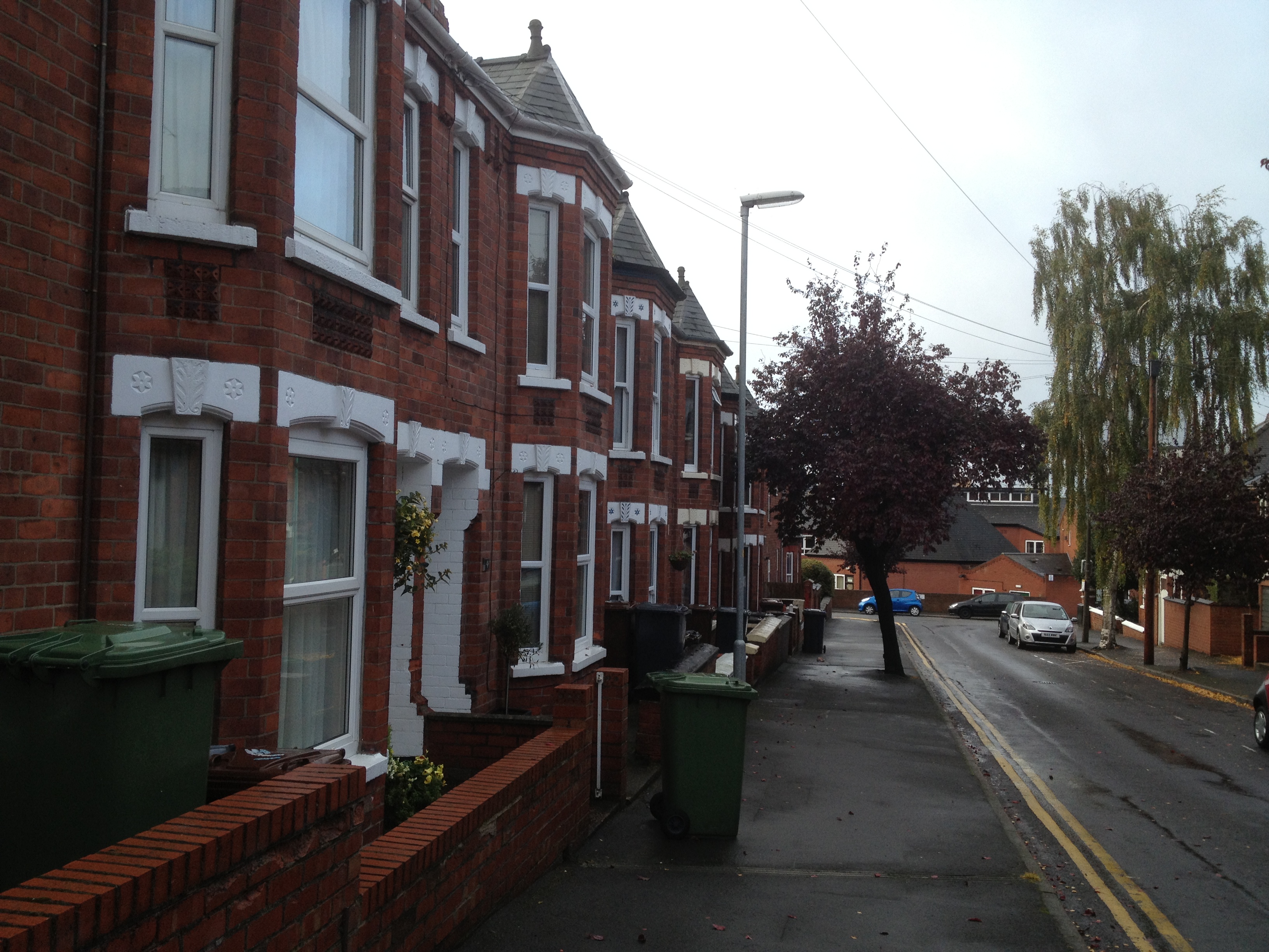 street in the West End of Lincoln