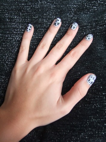 Barry M's Black Nail Effects Crackle Photo: Rebecca Roe