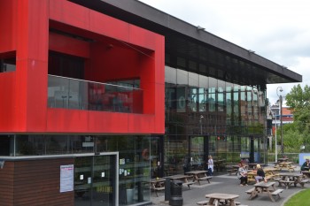 Tower Bars, view from outside