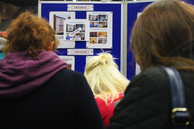 SU housing fayre display