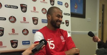 Striker Delano Sam-Yorke is delighted to have signed a permanent deal at Lincoln City