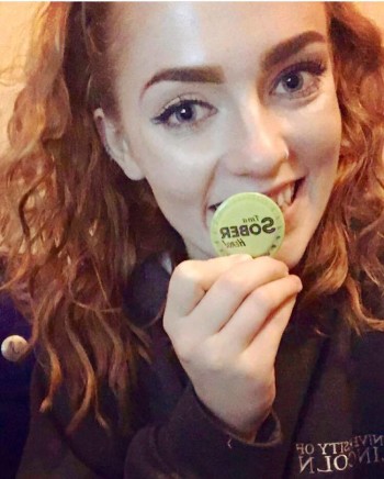 Natasha Bailey managed to complete the Go Sober campaign!