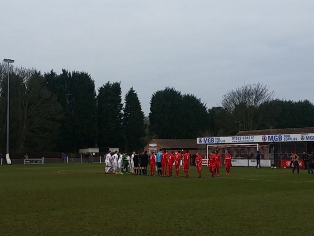 Lincoln United eased to victory, putting them just three points outside the play-offs (Photo: James Wiliams)