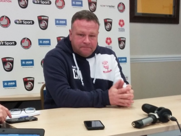 Chris Moyses will leave Lincoln City at the end of the campaign (Photo: James Williams)