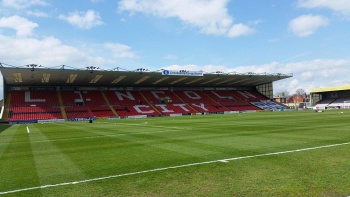 Lincoln City responded well to the news of Chris Moyses' end of season departure (Photo: Elliott Dalton)