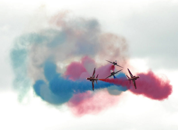 The red arrows are a popular Lincolnshire attraction. Photo: Adrian Snood/ Flickr.