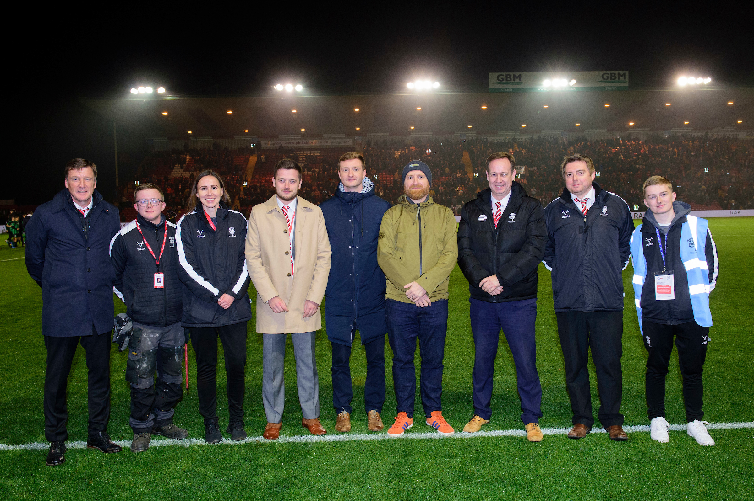 Lincoln City complete Prostate United charity challenge