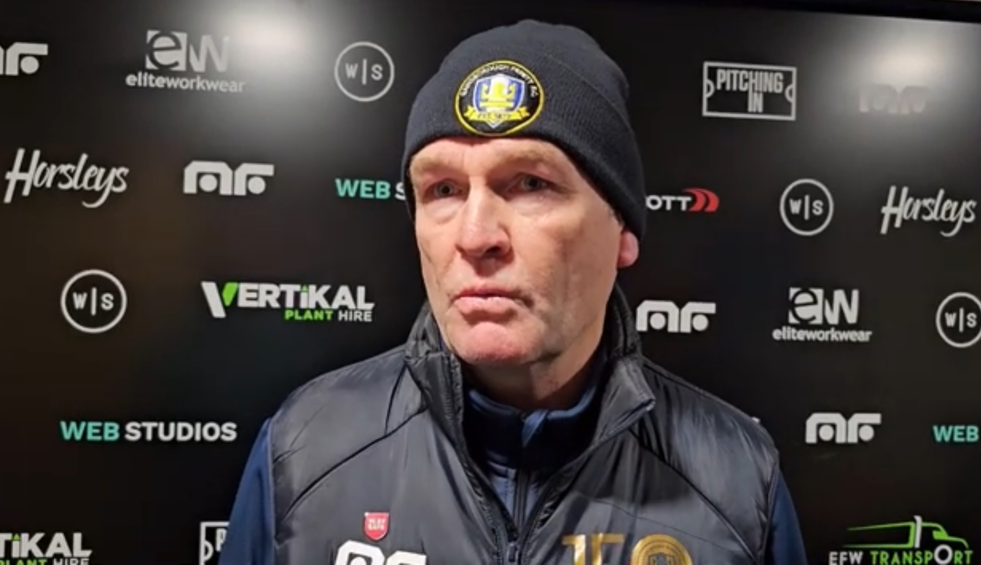 Gainsborough Trinity manager Russ Wilcox