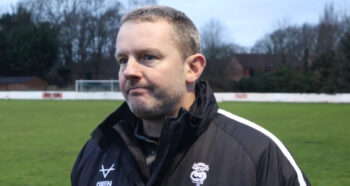 Lincoln City Women's manager Lee Mitchell