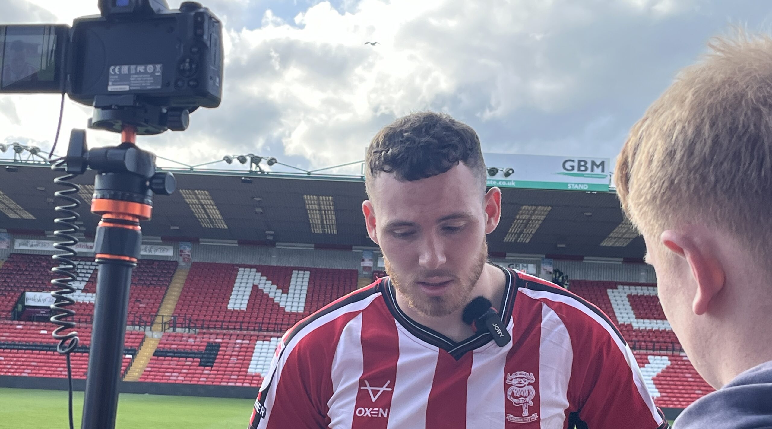 Lincoln City striker Ben House