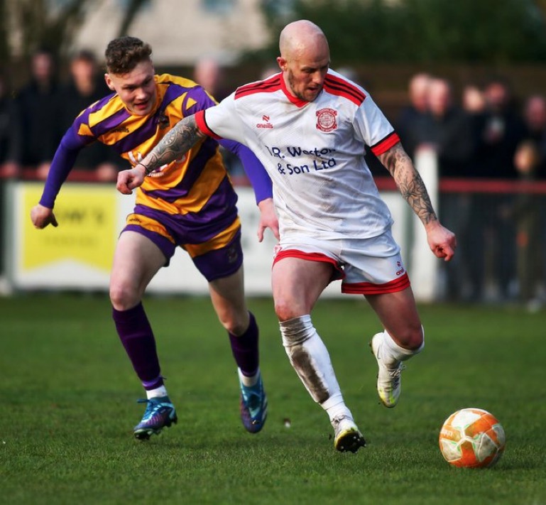 Lincoln United's Paul Grimes