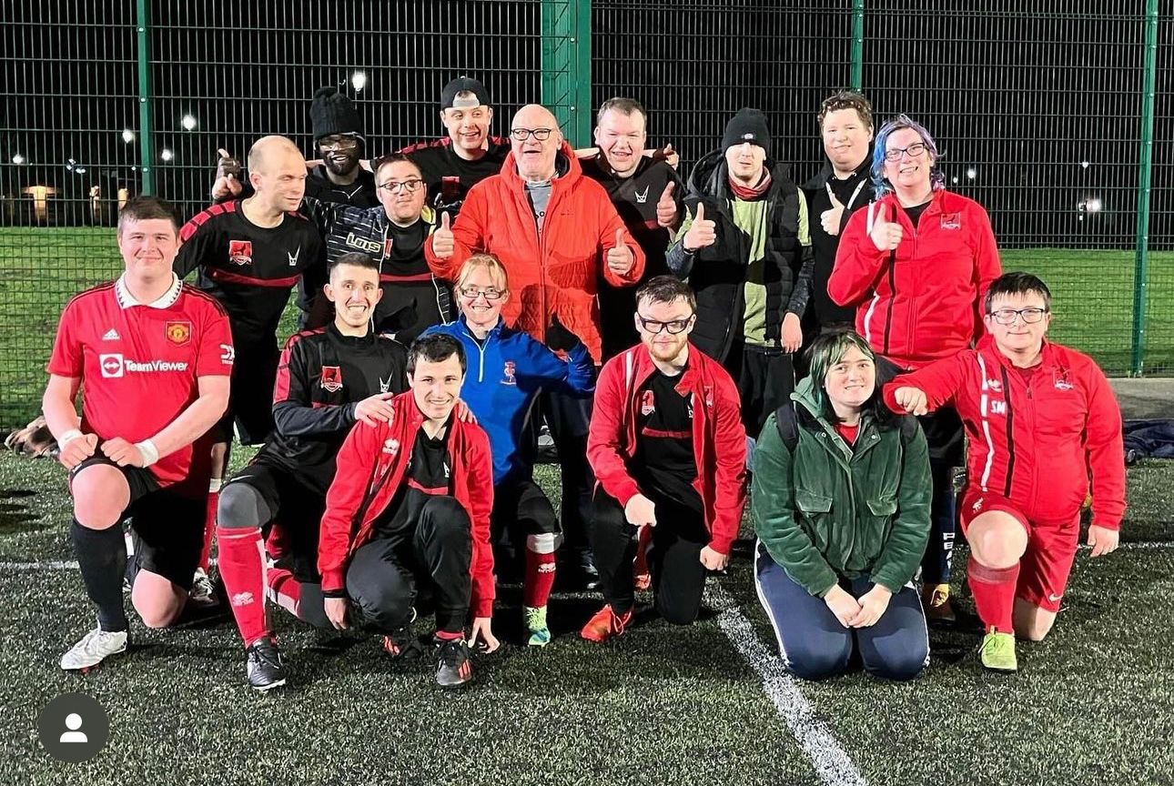 Lincoln United's Disability Team