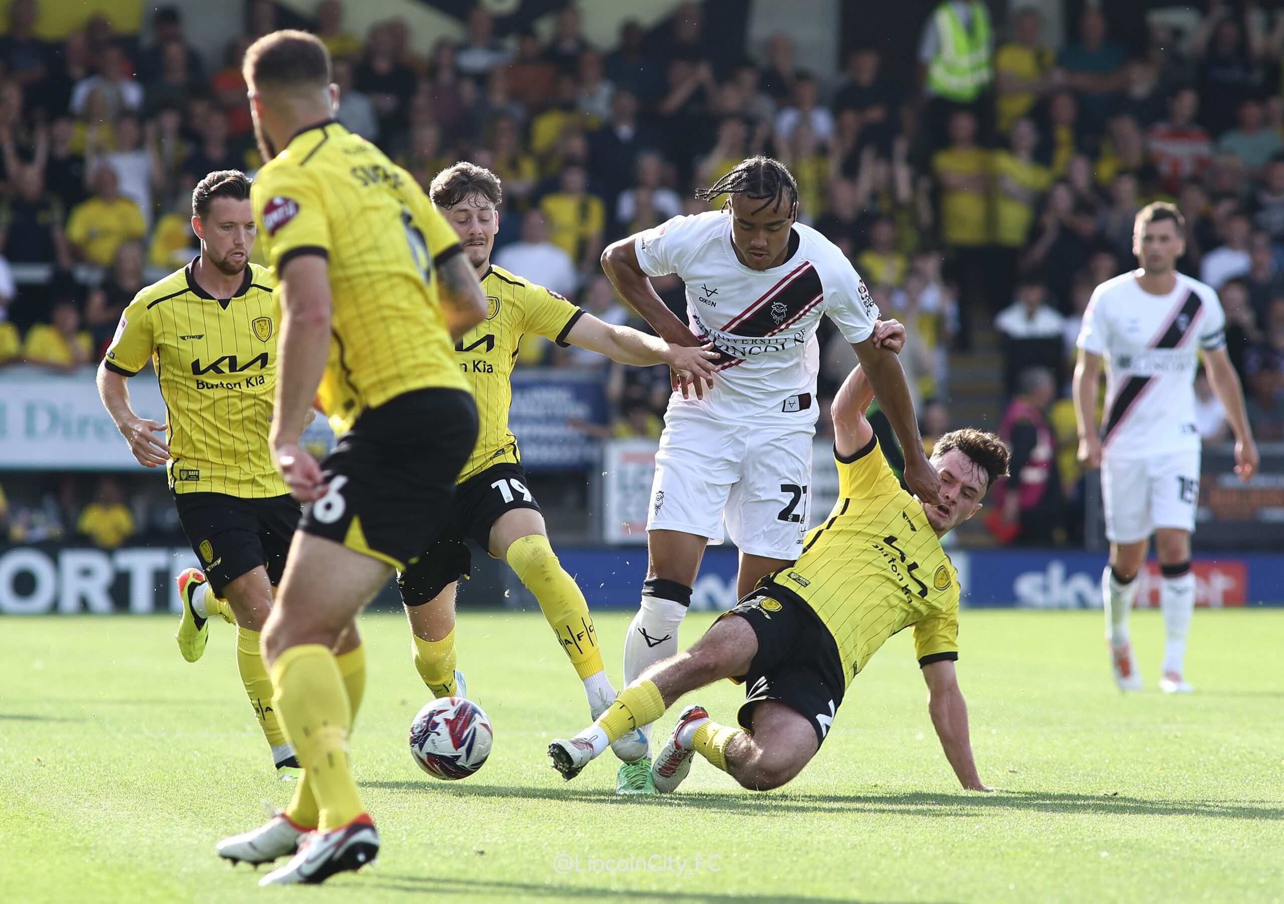 Lincoln City's Jovon Makama