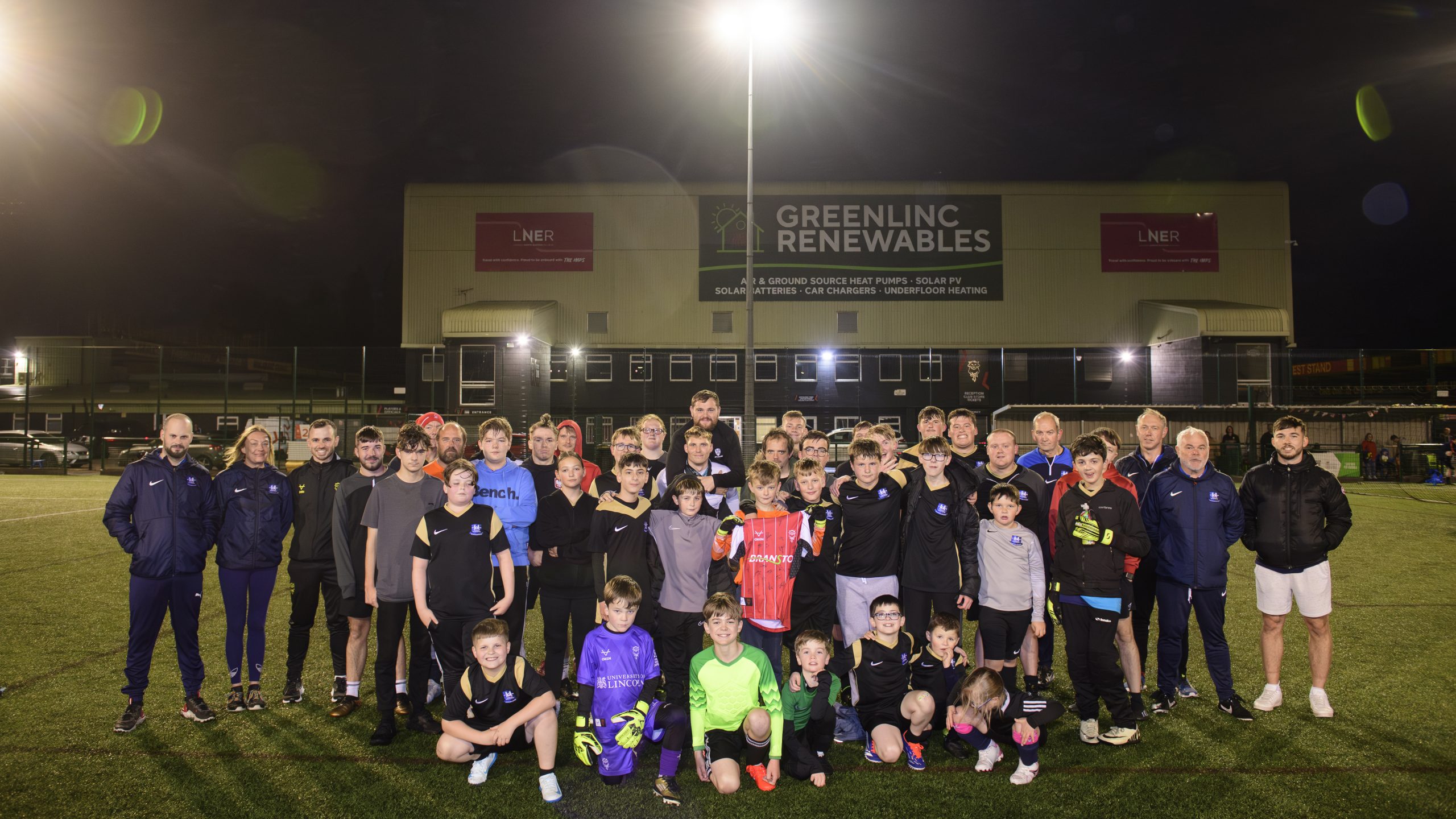 Lincoln Invictus have partnered with Lincoln City Foundation. Credit: Chris Vaughan