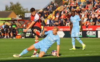 Lincoln City's Freddie Draper