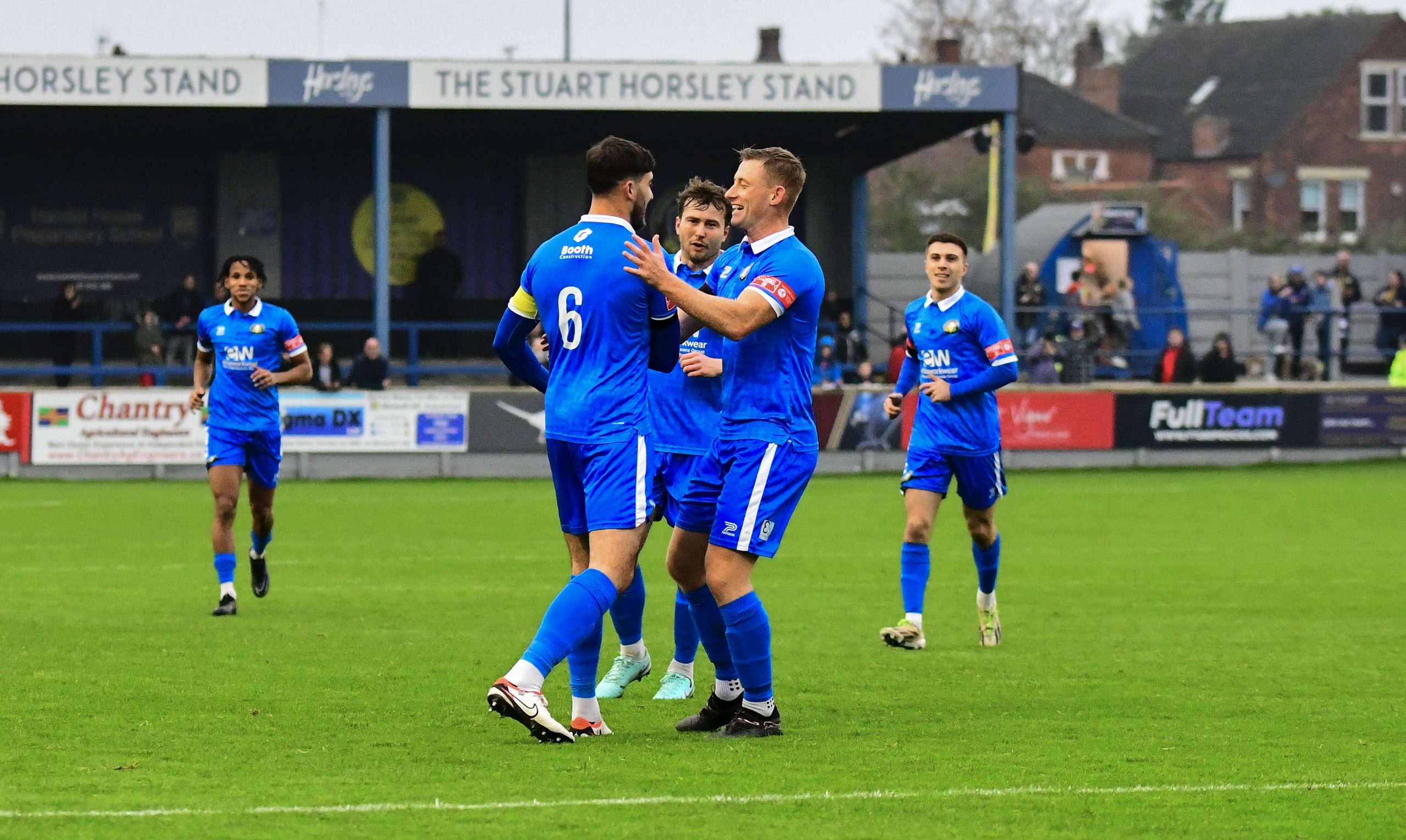 Gainsborough Trinity are into the second round of the FA Trophy. Credit: Bryan Pye