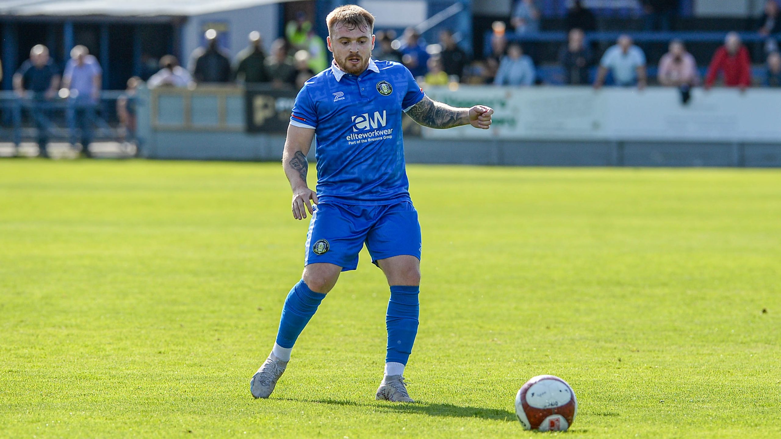 Gainsborough Trinity's Fraser Preston. Credit: Heather King