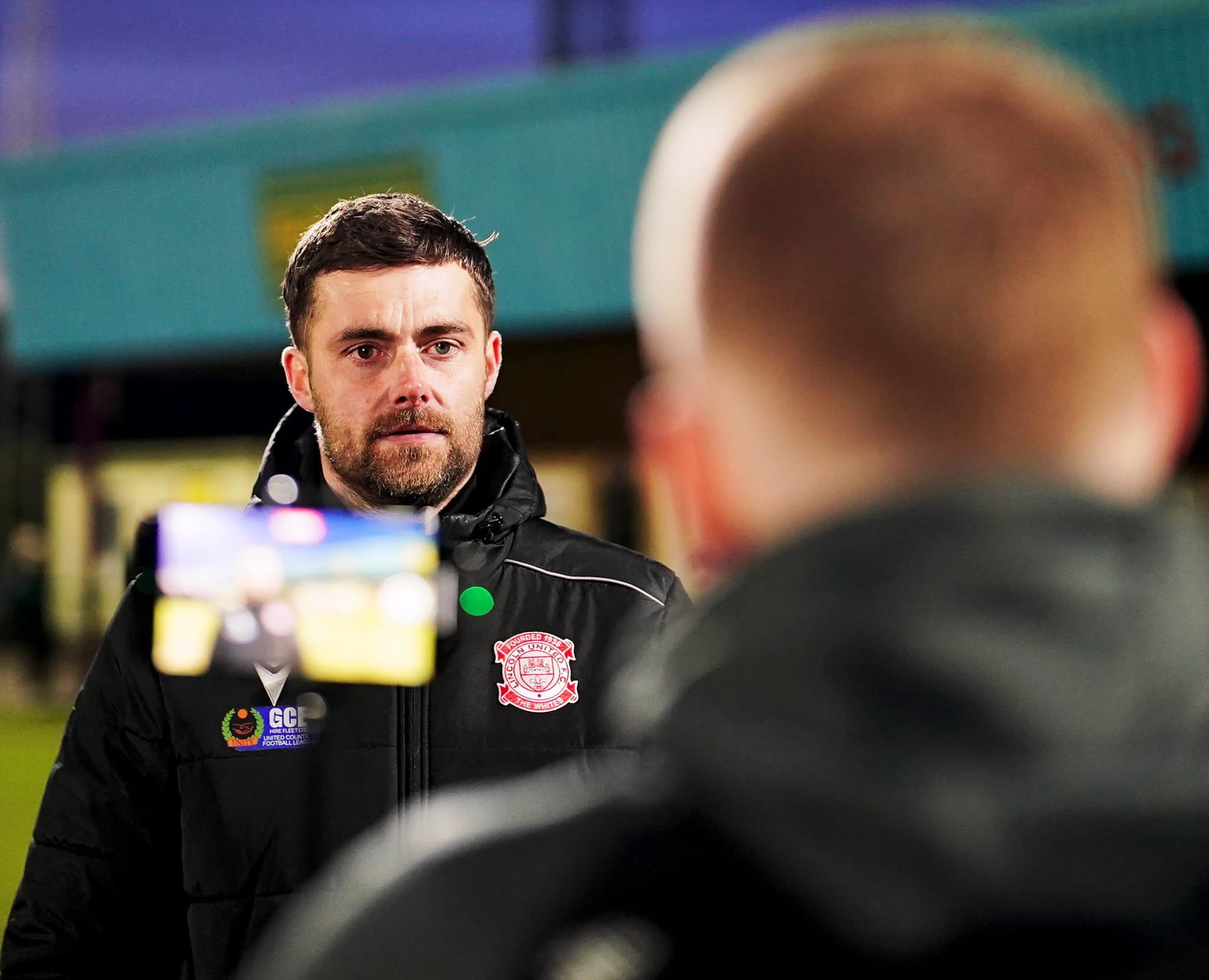 Lincoln United manager Scott Hellewell. Credit: Ed Mayes Photography
