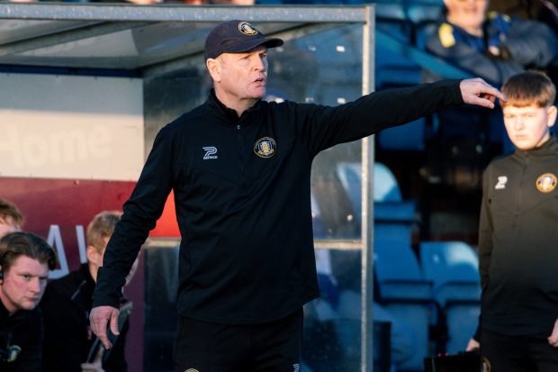 Trinity manager Russ Wilcox. Credit: Gainsborough Trinity