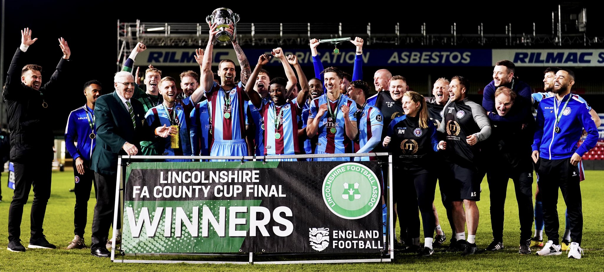 Scunthorpe United retain County Cup crown. Credit: Ed Mayes Photography