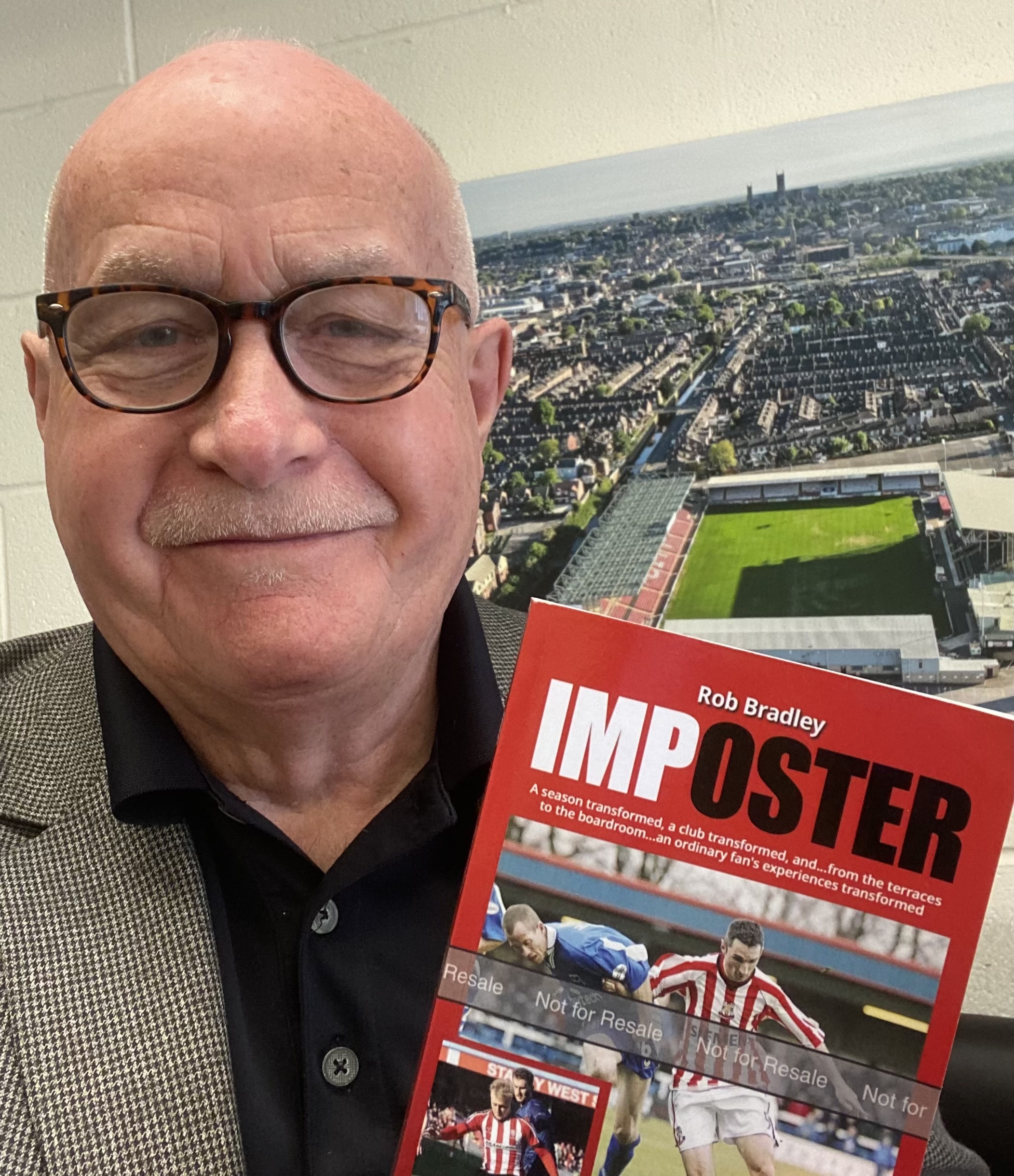Former Imps chairman Rob Bradley pens a new book.