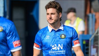 Striker Declan Howe has scored 38 times this season. Credit: Heather King