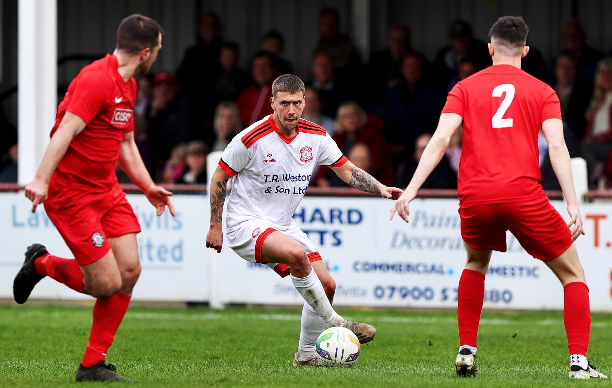 Lincoln United miss chance to complete treble with Eynesbury Rovers defeat. Credit: Ed Mayes Photography