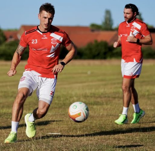 New signing Stefan Galinski. Credit: Ed Mayes
