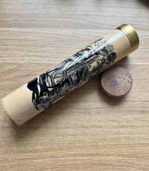 RARE OFFICIAL SIGNED Chris Yates Reel Time Float Tube Hand Illustrated by Paul Cook *Unique* (2)