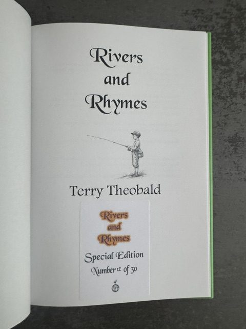 Rivers & Rhymes by Terry Theobald HARDBACK SPECIAL EDITION *Only 30 copies'* - Image 2