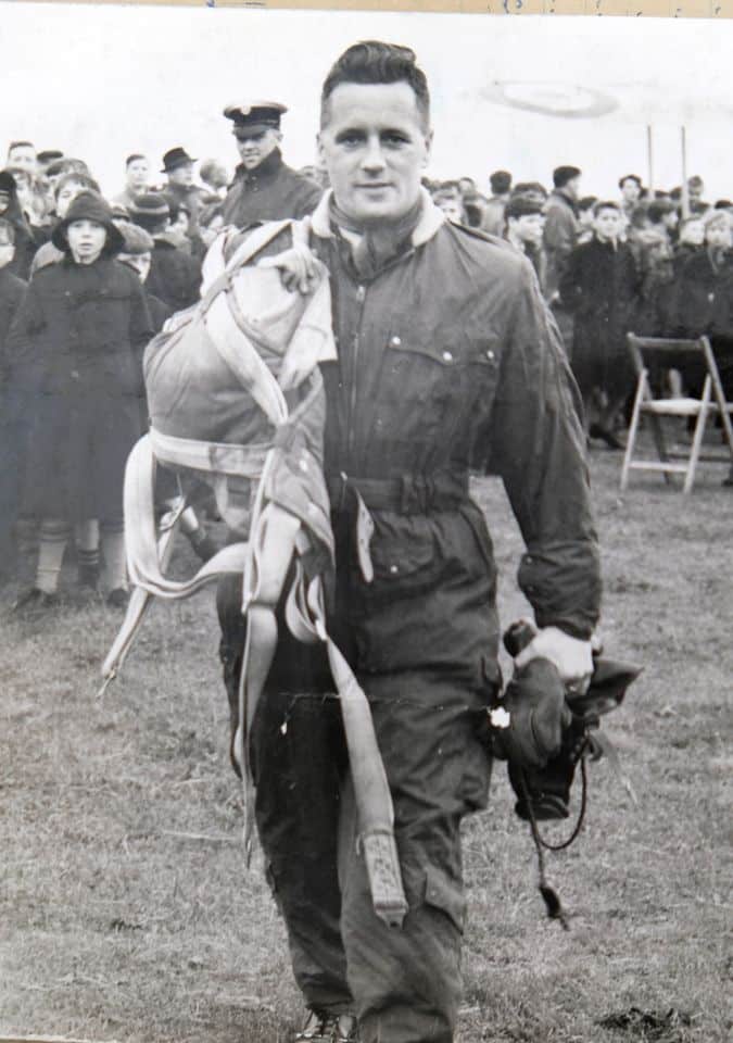 Squadron Leader Allan Scott.