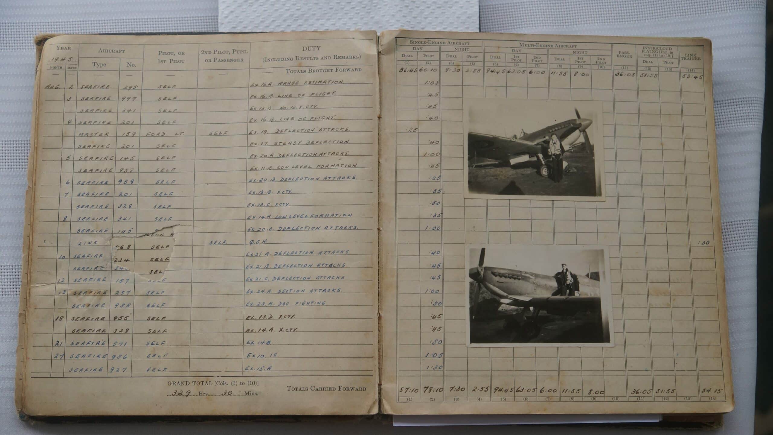 The log book