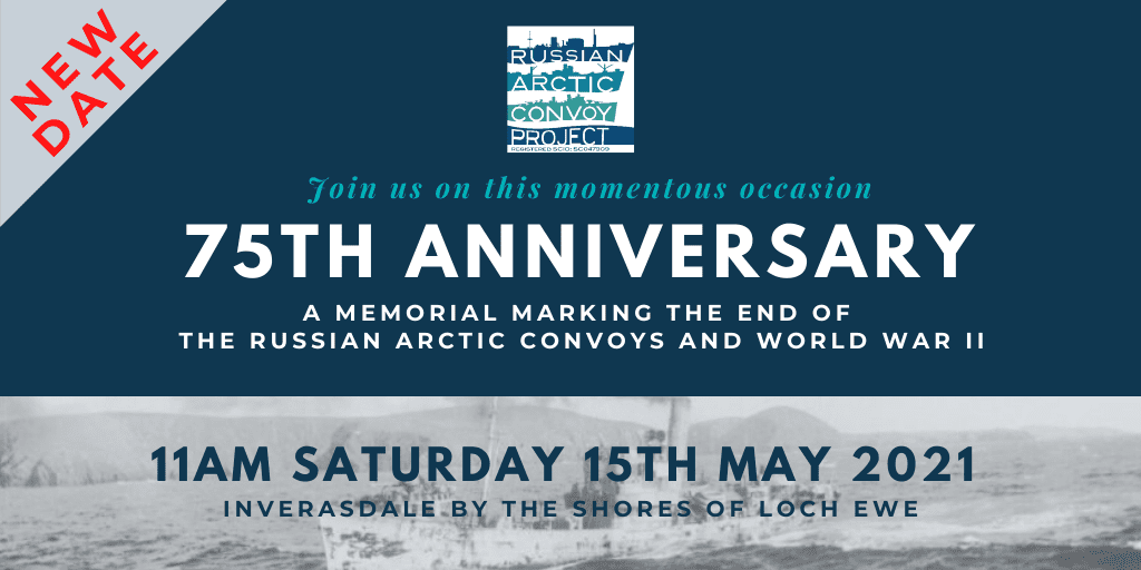 Memorial event held at the shores of Loch Ewe - 15TH MAY 2021.