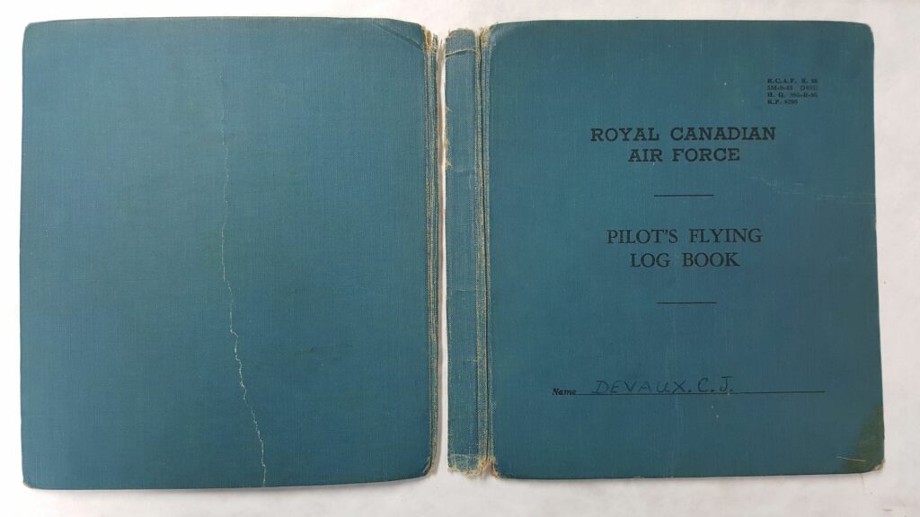 The Log Book cover under restoration