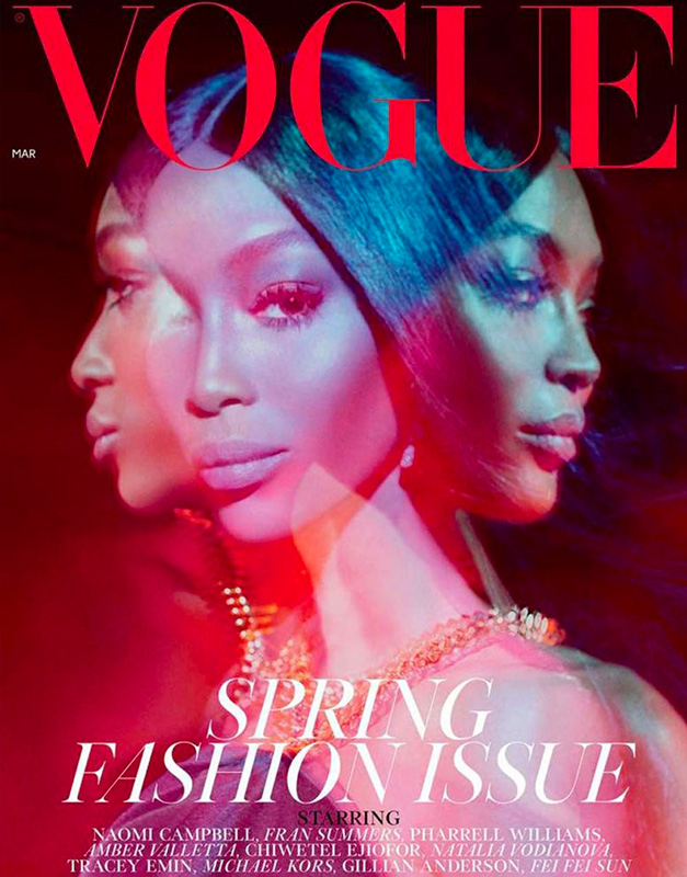 The Monica - March Cover Vogue