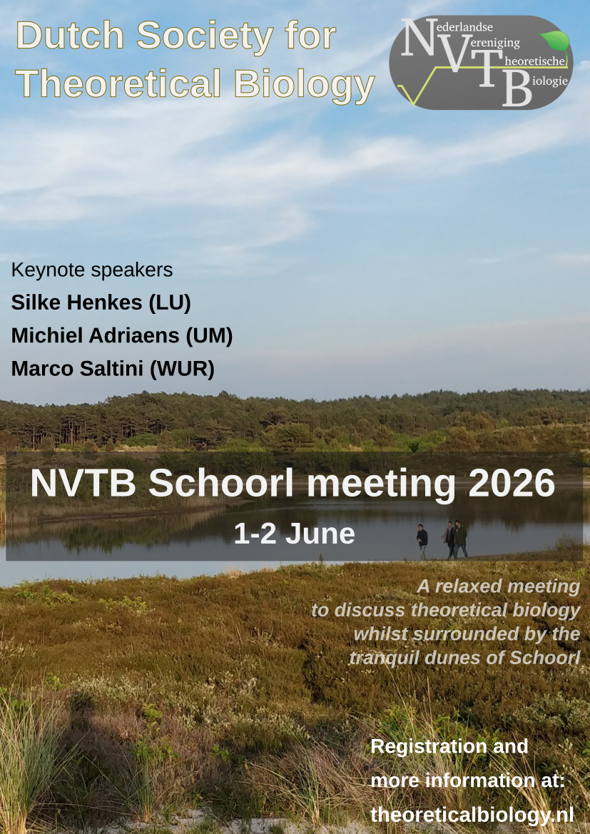 Register now for the NVTB Schoorl meeting 1st and 2nd June 2026