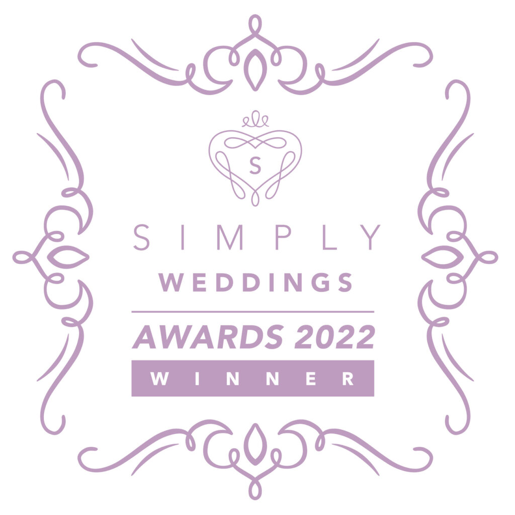 Simply Wedding Awards Winner 2022