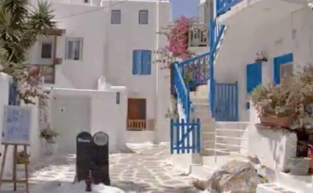 Mykonos vakre gater