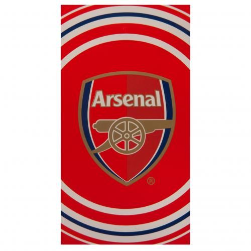 Arsenal Håndkle - Rød - Taylors Football Souvenirs, størrelse One Size