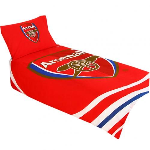 Arsenal Sengesett - Rød - Taylors Football Souvenirs, størrelse One Size